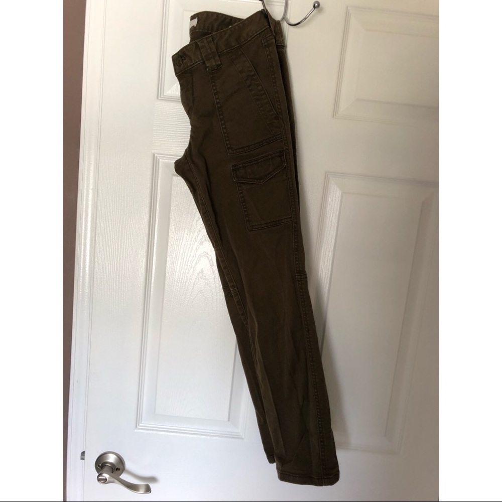 Loft Olive Green Safari Pants